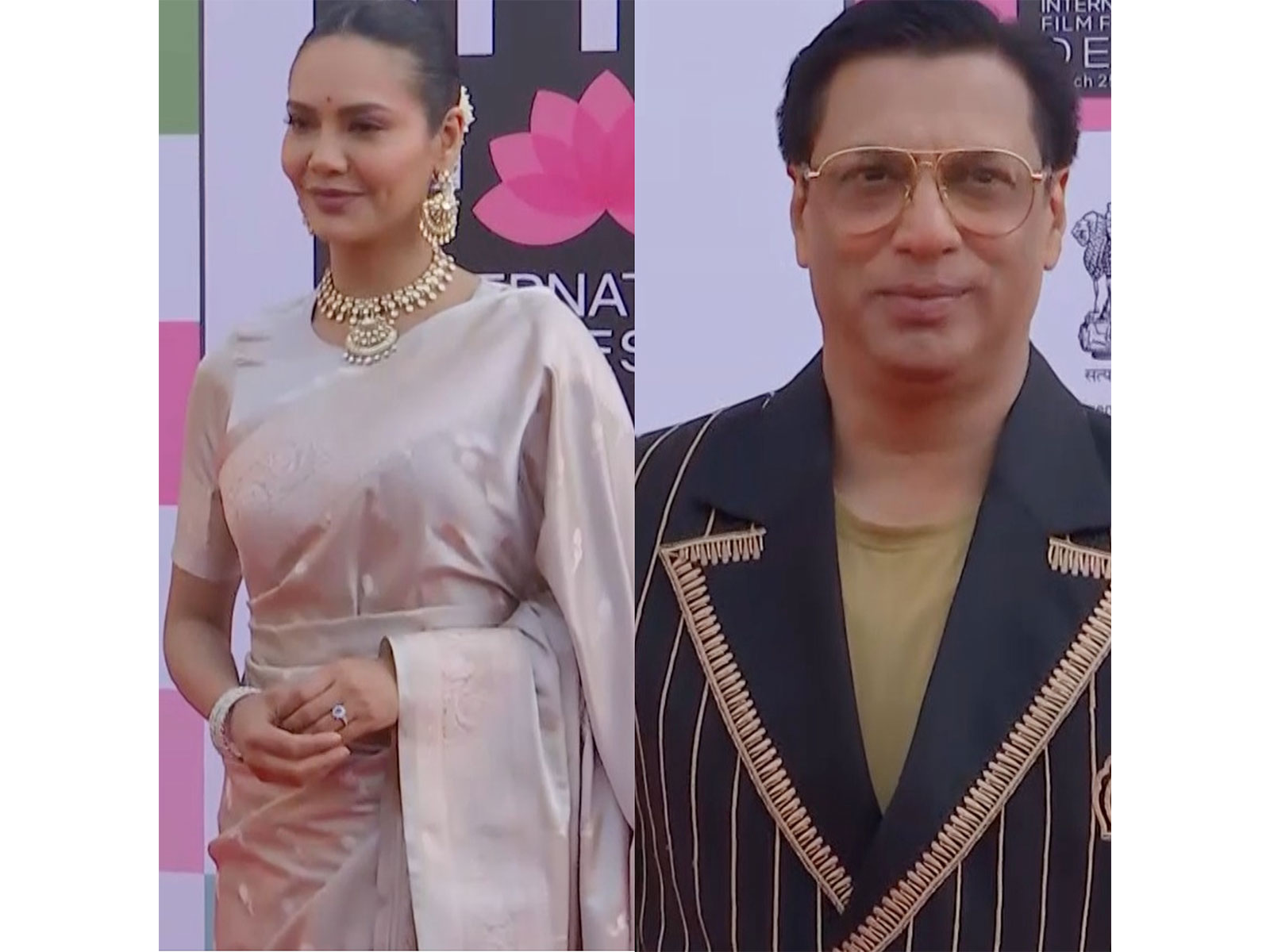 Esha Gupta, Madhur Bhandarkar (Photo/ANI) Esha Gupta, Madhur Bhandarkar (Photo/ANI)