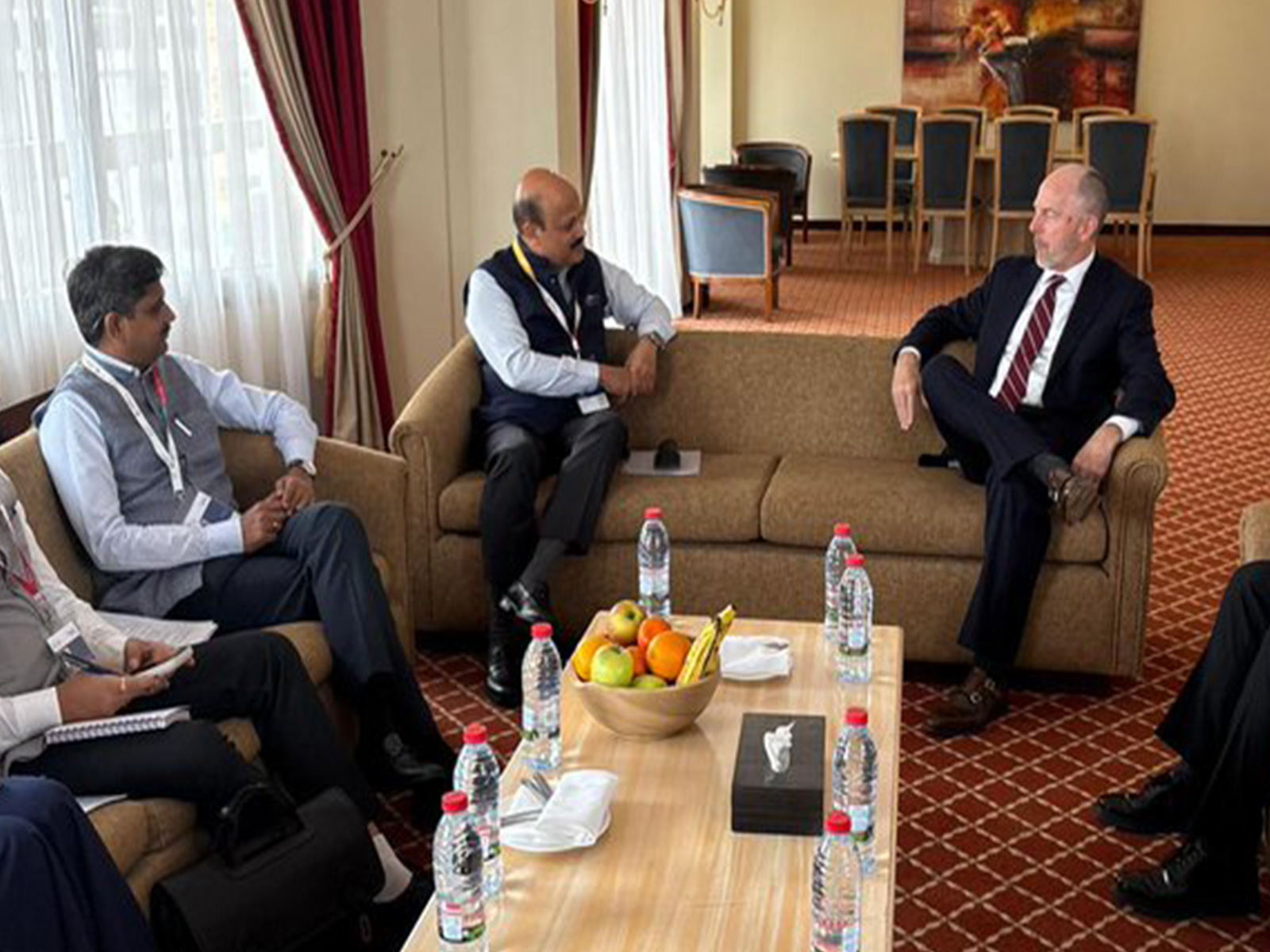 Commerce Secretary Rajesh Agrawal met Ambassador Joseph Barloon, Deputy United States Trade Representative and Chief of the Permanent Mission of the United States to the World Trade Organisation (WTO)(Photo/@DoC_GoI) Commerce Secretary Rajesh Agrawal met Ambassador Joseph Barloon, Deputy United States Trade Representative and Chief of the Permanent Mission of the United States to the World Trade Organisation (WTO)(Photo/@DoC_GoI)