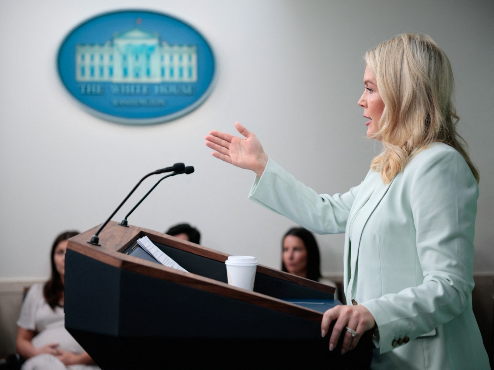 US White House Press Secretary Karoline Leavitt (Photo: YouTube@The White House) US White House Press Secretary Karoline Leavitt (Photo: YouTube@The White House)