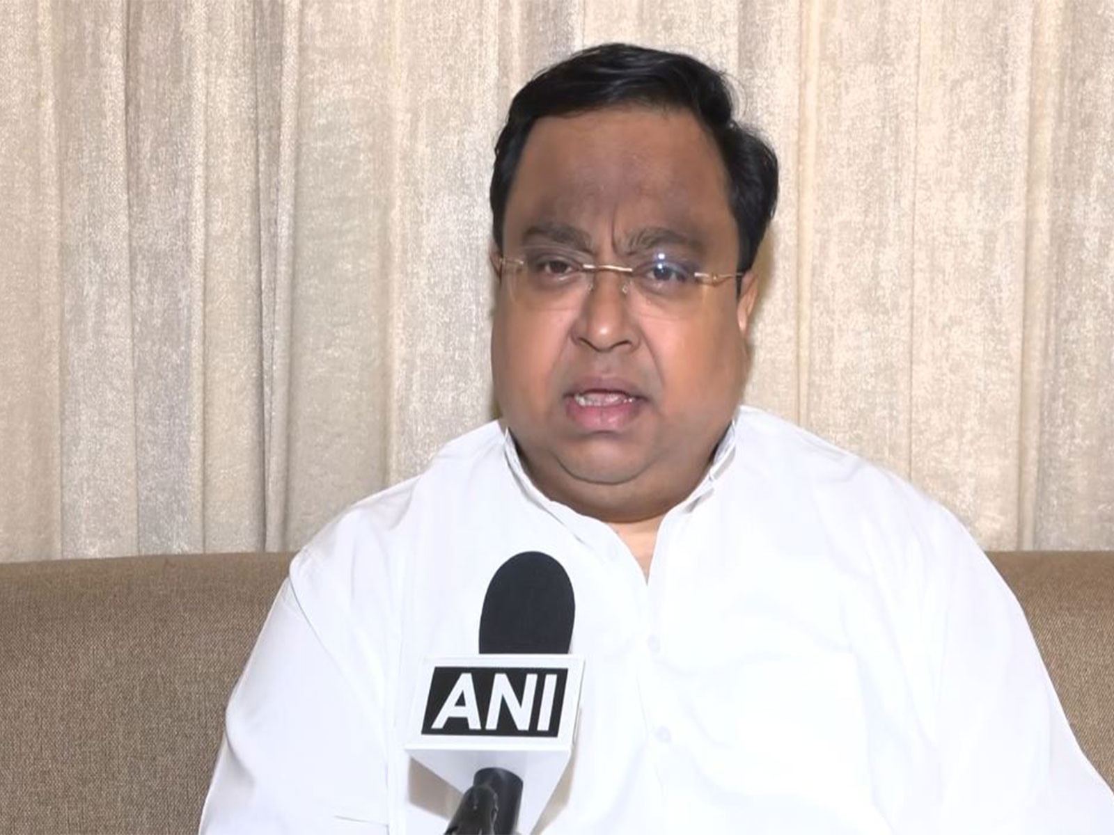 BJD MP Sasmit Patra (Photo/ANI)