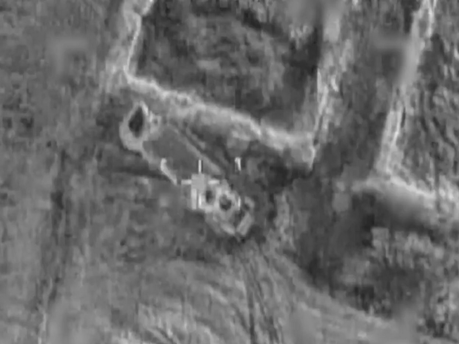 An Iranian asset prior to being bombed by Israel Air Force (Photo/@IAFsite) An Iranian asset prior to being bombed by Israel Air Force (Photo/@IAFsite)