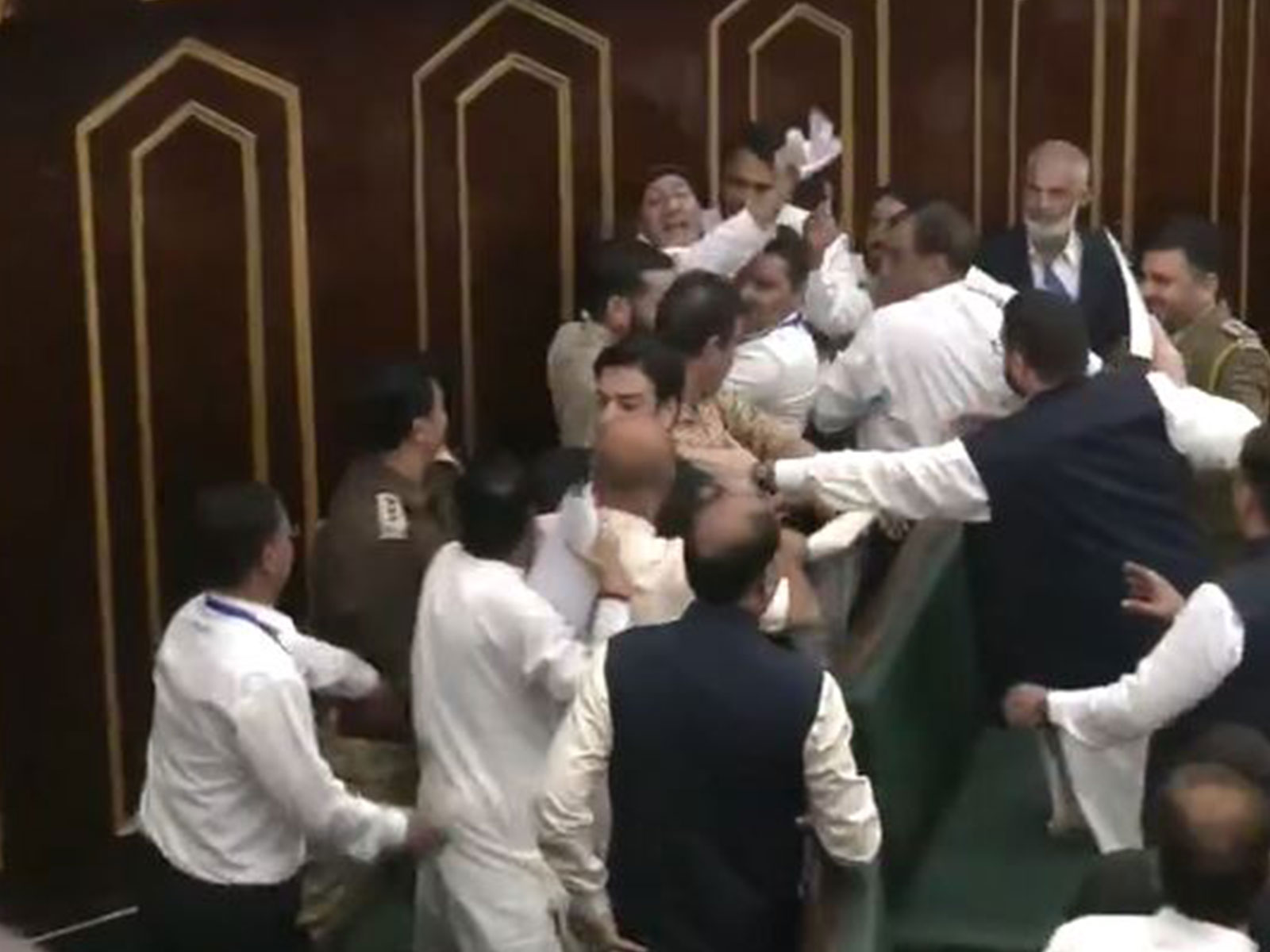 Visuals inside the Jammu and Kashmir Assembly (Photo/ JK assembly)