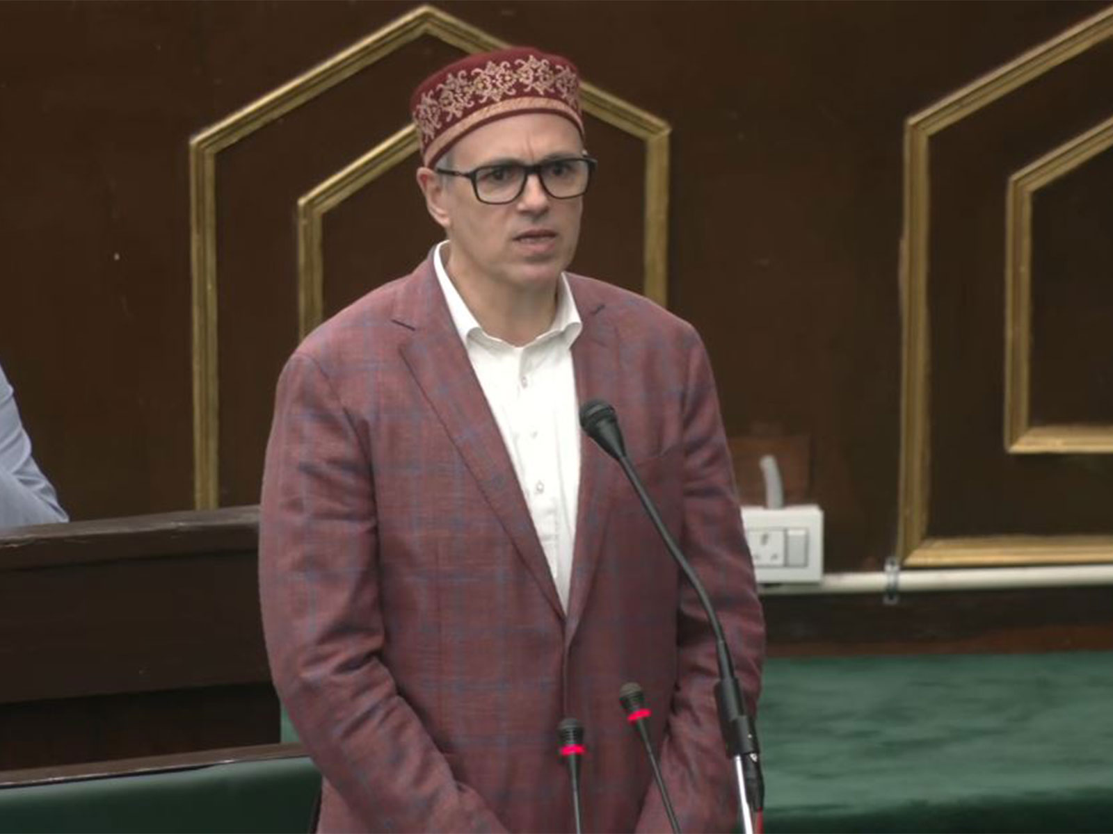 Jammu and Kashmir Chief Minister Omar Abdullah (Photo/ANI)