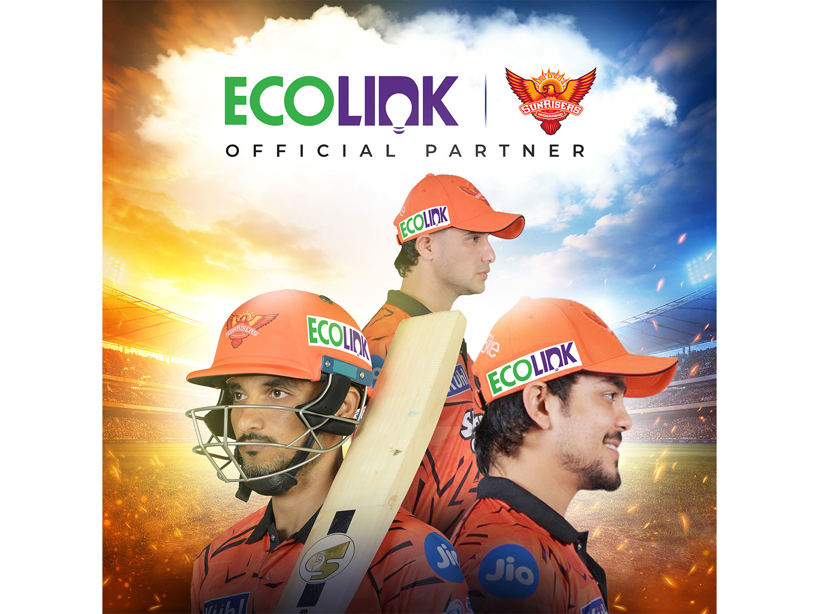 EcoLink joins Sunrisers Hyderabad as the official partner for upcoming T20 season