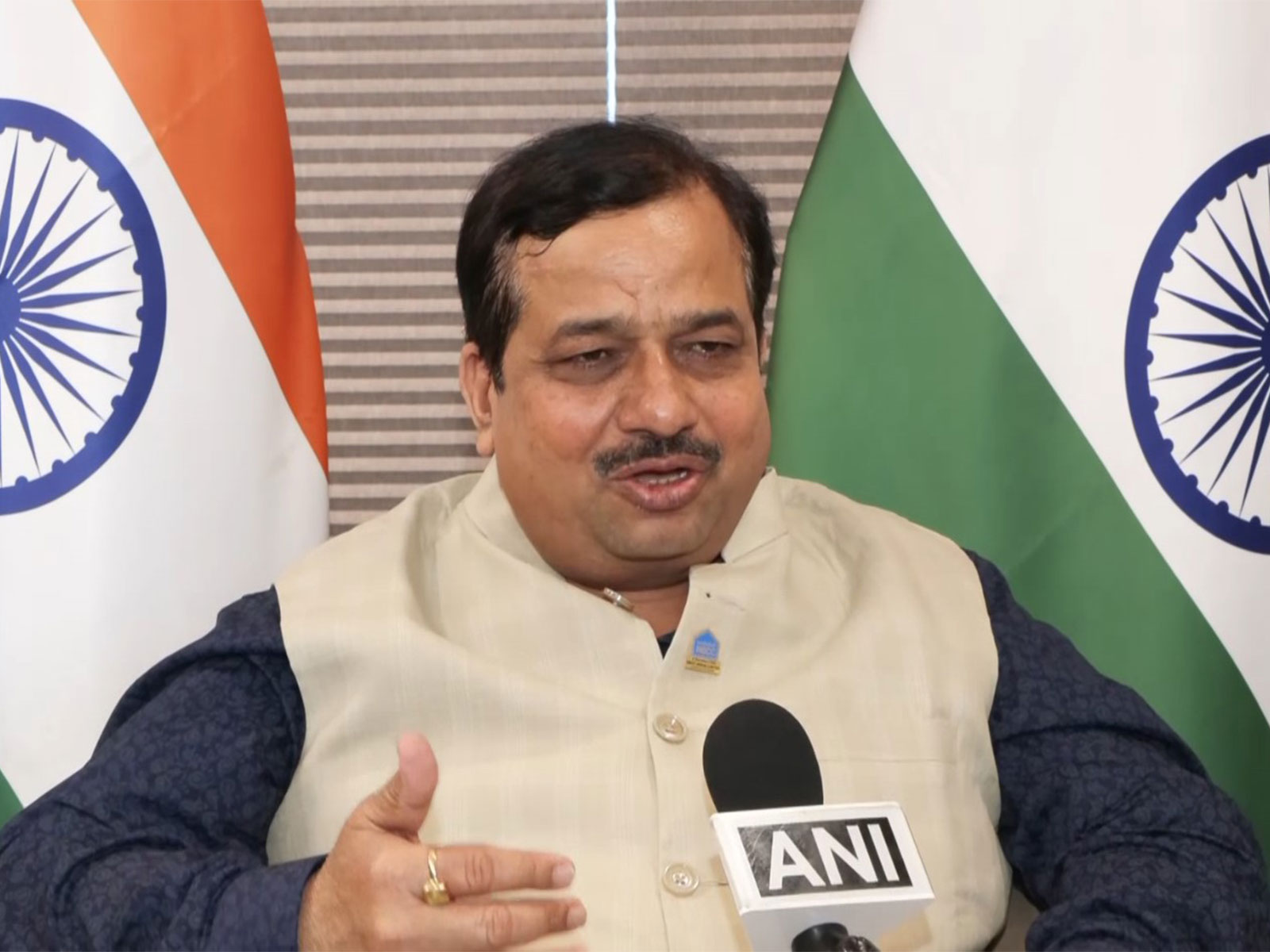 KP Mahadevaswamy, Chairman and Managing Director, NBCC (India) (Photo/ANI)