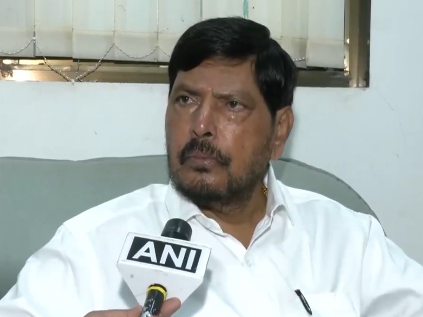 Union Minister for Social Justice and Empowerment  Ramdas Athawale (Photo/ANI)