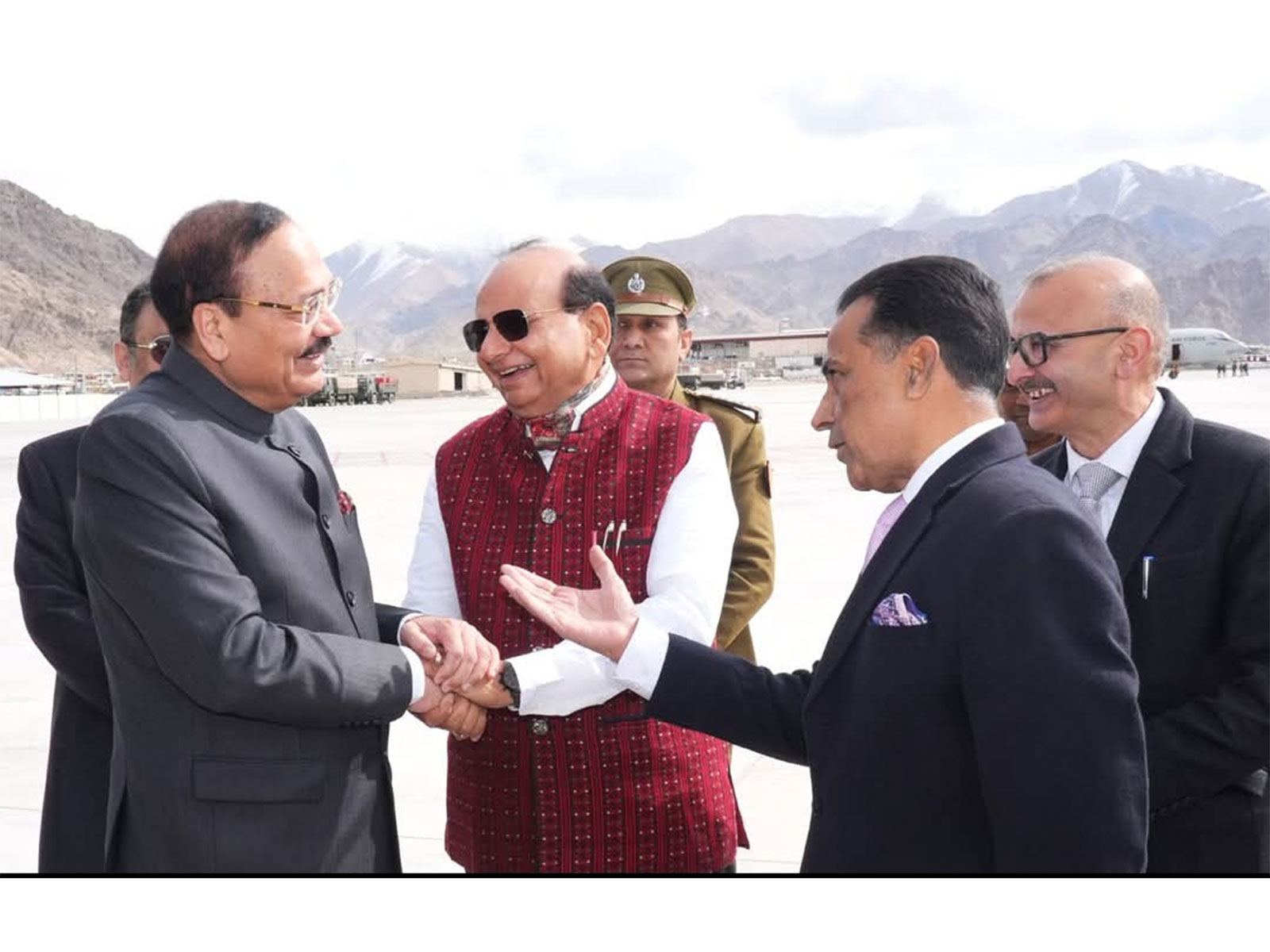 Justice Surya Kant Tripathi visits Ladakh to inaugurate key Judicial infrastructure in the region (Photo/J&K Release)