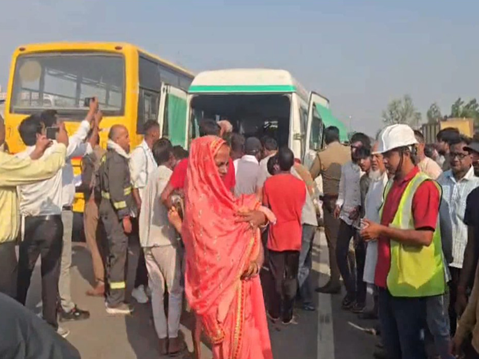 Visuals of the accident (Photo/ANI)