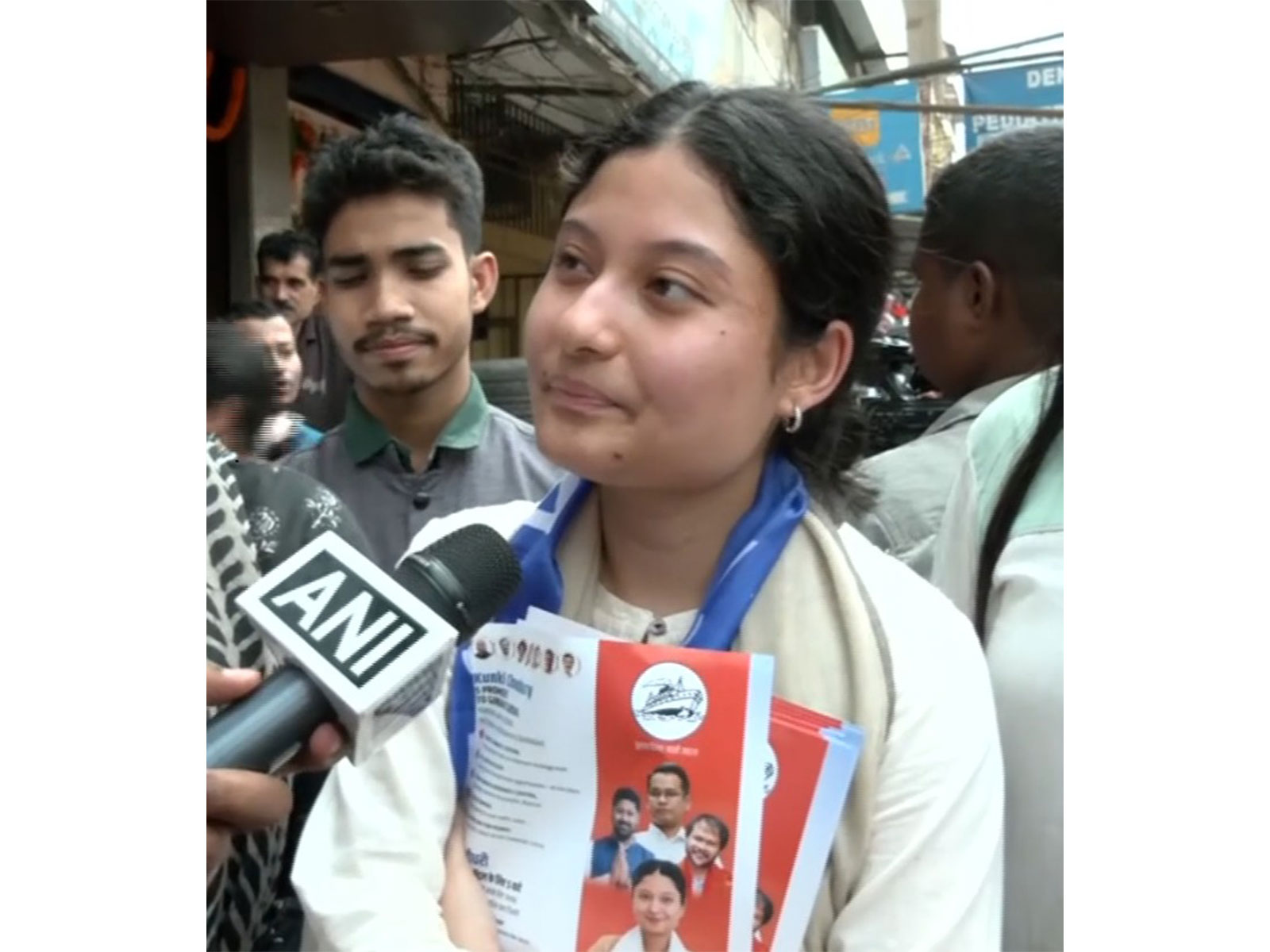 Assam Jatiya Parishad candidate Kunki Chowdhury (Photo/ANI)