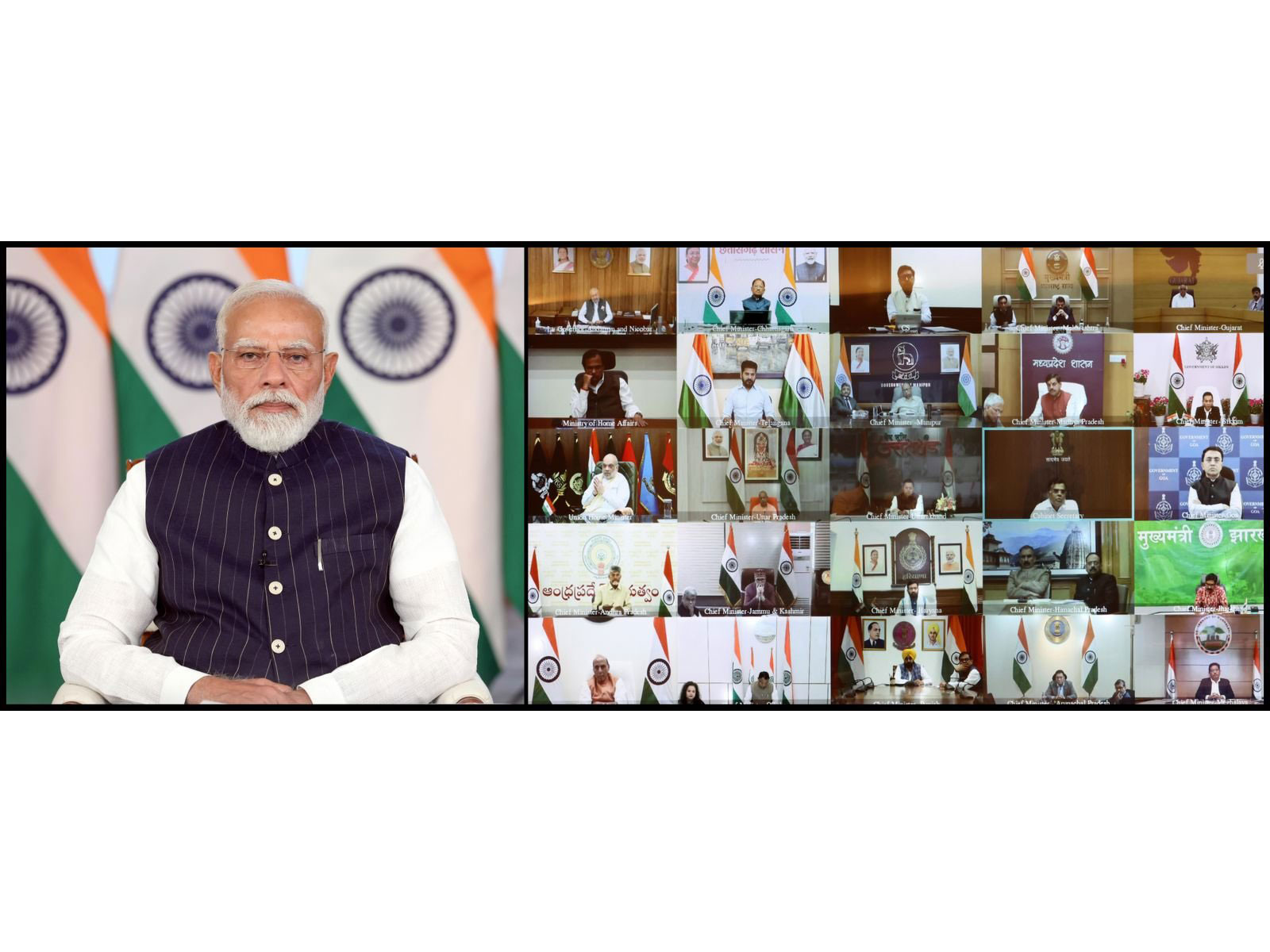 PM Modi chairing meeting with CMs on West Asia situation