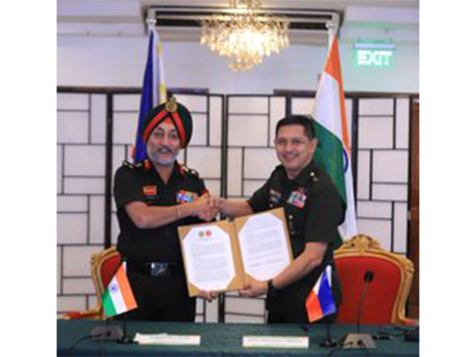 Army to Amry talks underway (Photo/@adgpi)