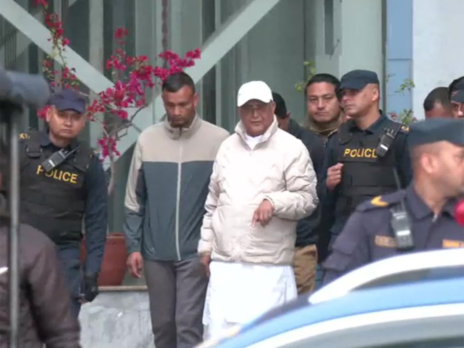 KP Sharma Oli in custody (Photo/ANI)