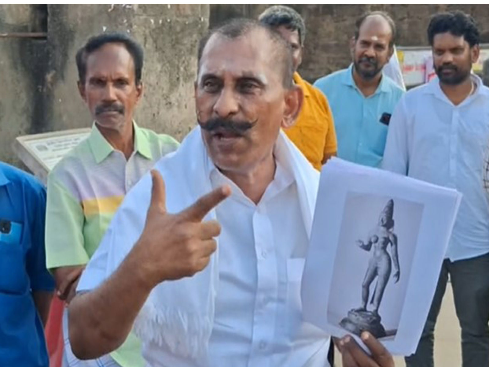 Former Idol Wing Inspector General Pon Manickavel (Photo/ANI) Former Idol Wing Inspector General Pon Manickavel (Photo/ANI)