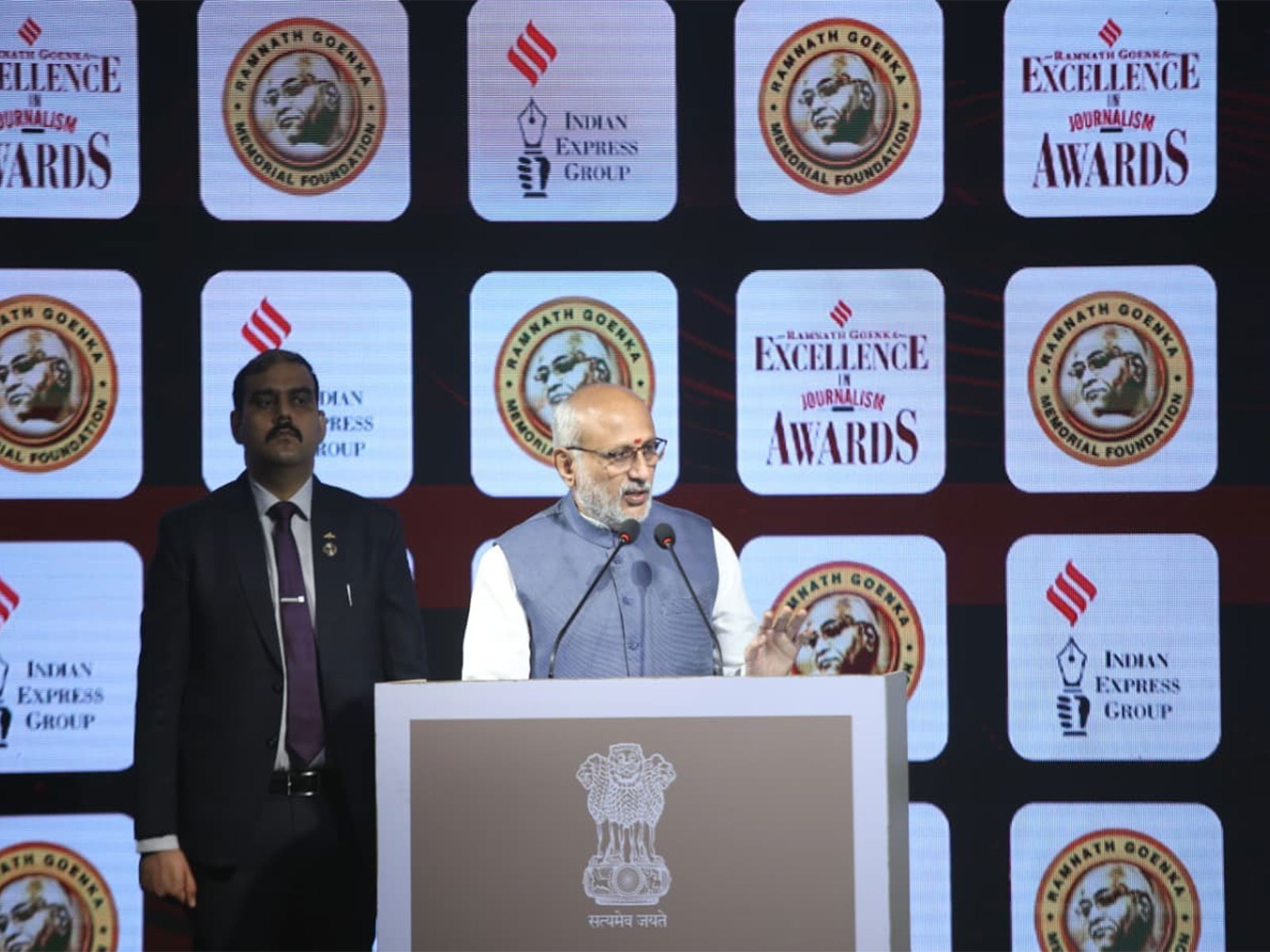 Vice-President C.P. Radhakrishnan at Ramnath Goenka Excellence in Journalism Awards 2026 (Photo/ Ramnath Goenka Excellence in Journalism Awards) Vice-President C.P. Radhakrishnan at Ramnath Goenka Excellence in Journalism Awards 2026 (Photo/ Ramnath Goenka Excellence in Journalism Awards)