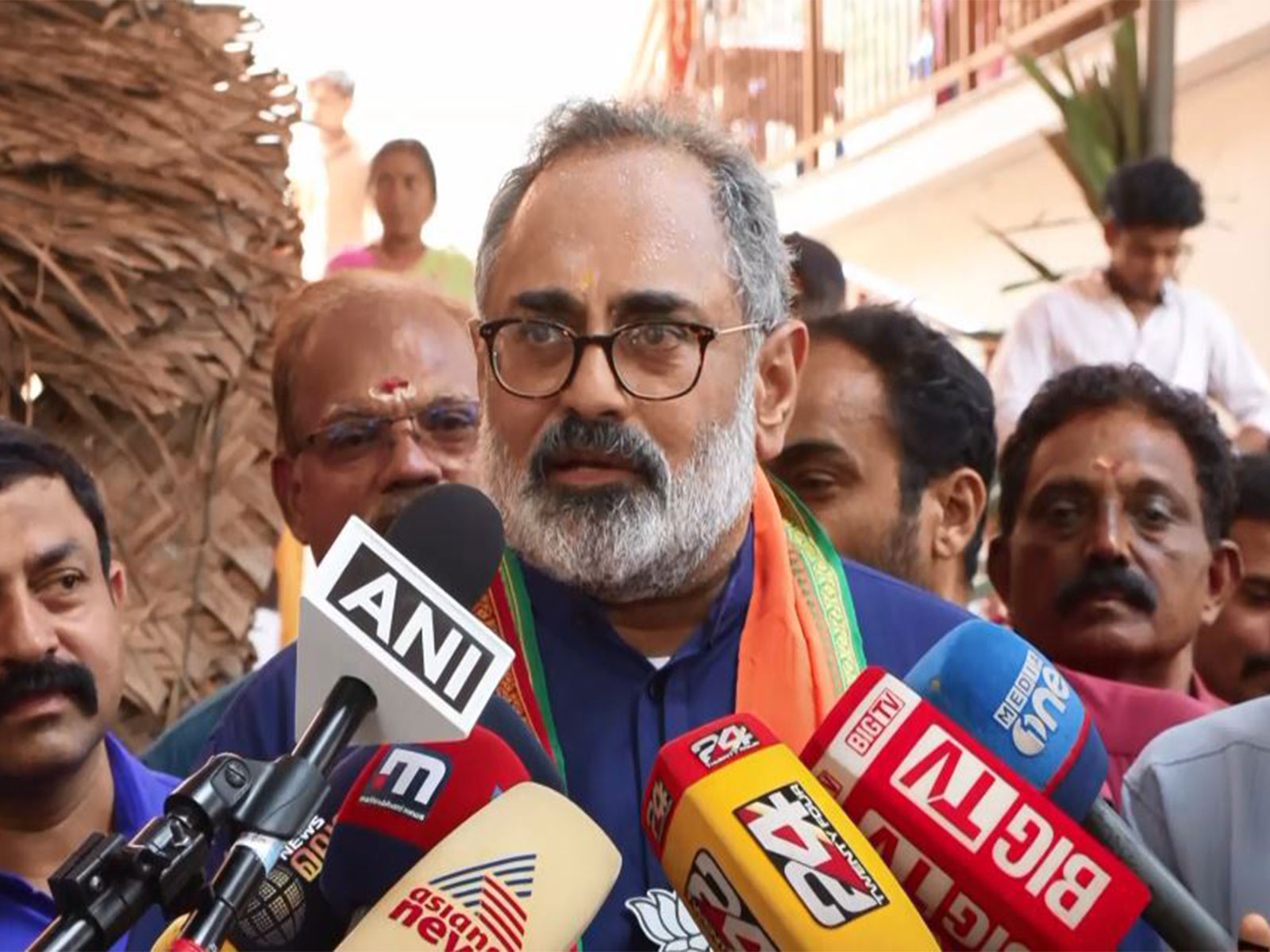 Kerala BJP president Rajeev Chandrasekhar (Photo/ANI) Kerala BJP president Rajeev Chandrasekhar (Photo/ANI)