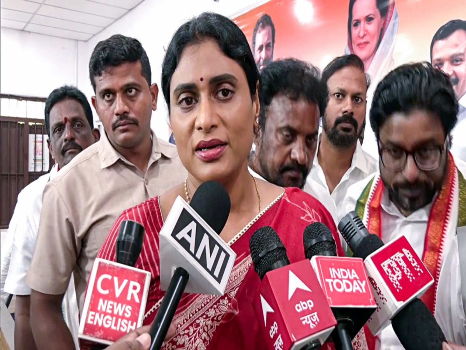 APCC Chief YS Sharmila Reddy (File Photo/ANI) APCC Chief YS Sharmila Reddy (File Photo/ANI)