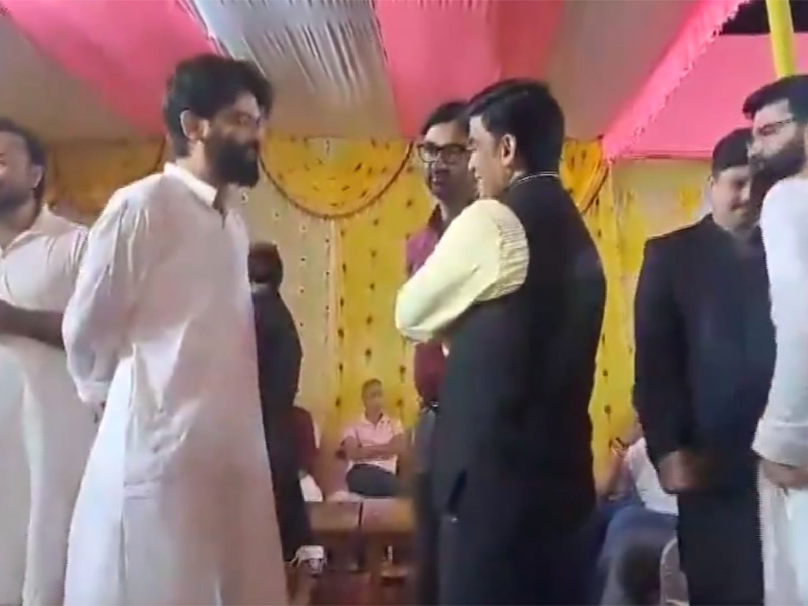 Sharjeel Imam attends brother Muzzammil's wedding (Photo/ANI) Sharjeel Imam attends brother Muzzammil's wedding (Photo/ANI)