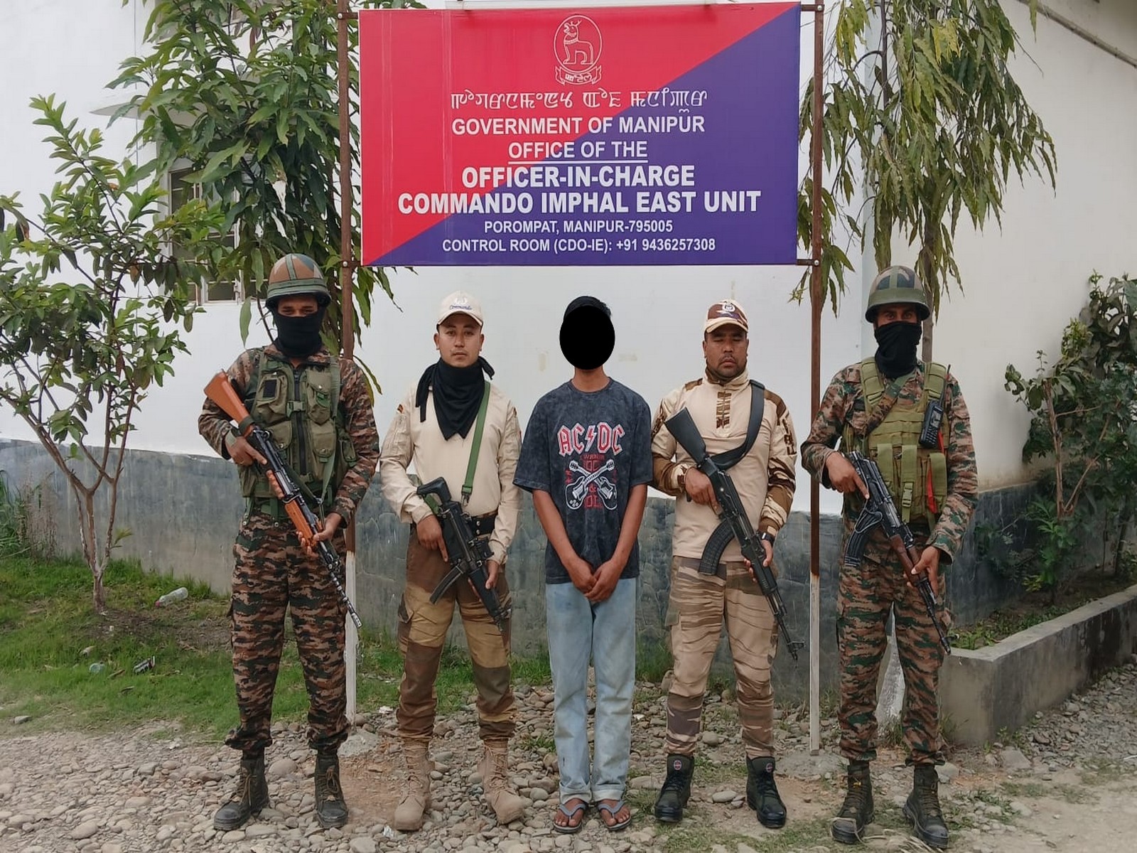 Manipur Police arrest UPPK cadre (Photo/Manipur Police)