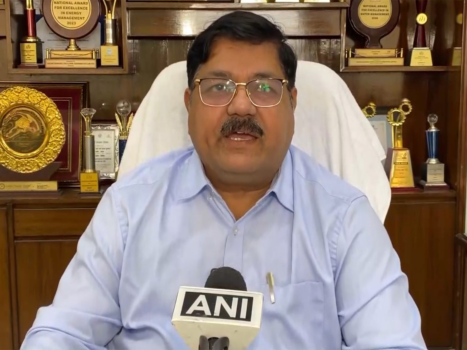 Satyajit Pradhan, Senior General Manager at Indian Farmers Fertiliser Cooperative Limited (IFFCO) (Photo/ANI) Satyajit Pradhan, Senior General Manager at Indian Farmers Fertiliser Cooperative Limited (IFFCO) (Photo/ANI)