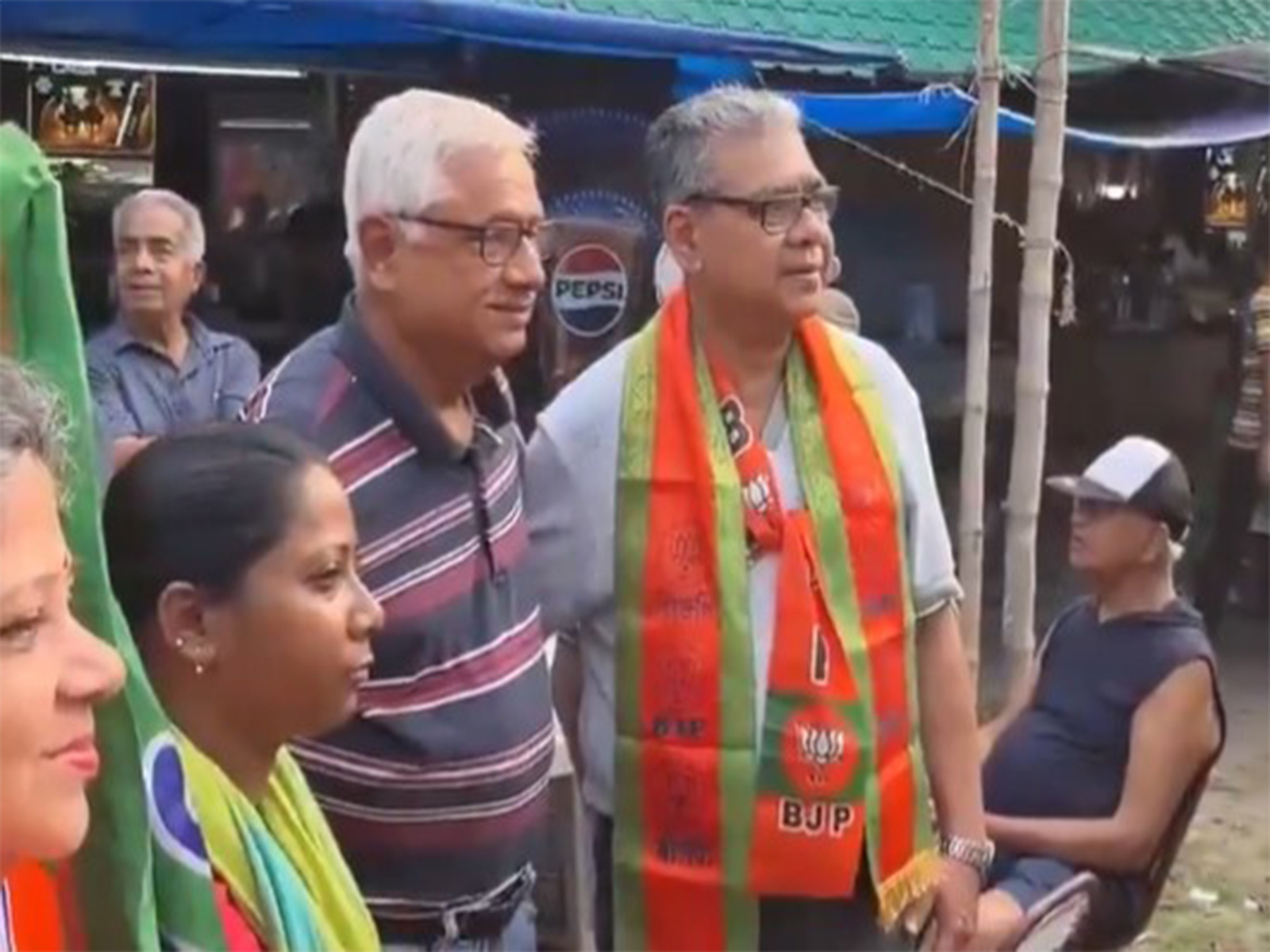 BJP's Bidhannagar candidate Sharadwat Mukhopadhyay (Photo/ANI)