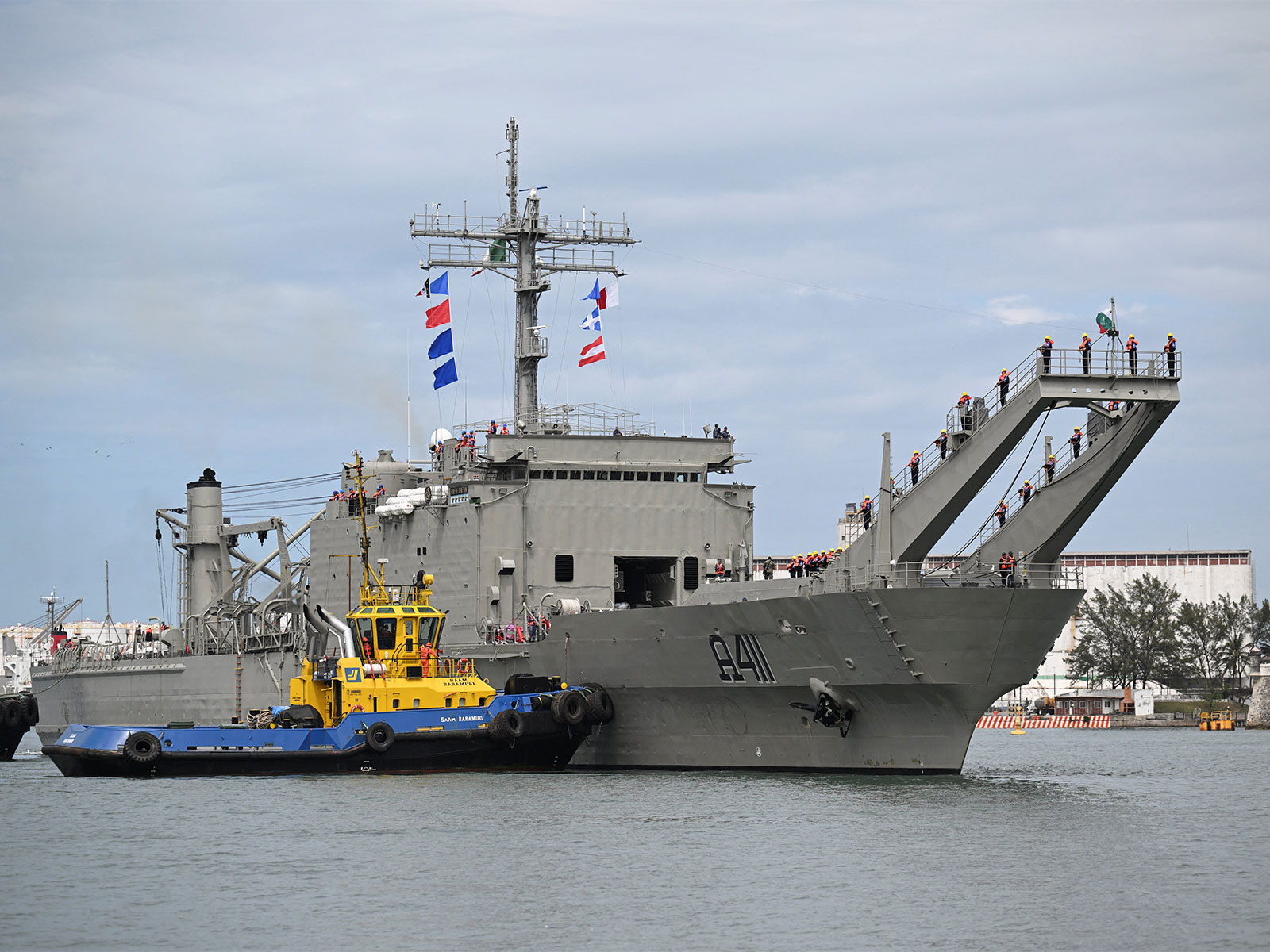 Mexican sailboat that was en route to Cuba (Photo/Reuters) Mexican sailboat that was en route to Cuba (Photo/Reuters)