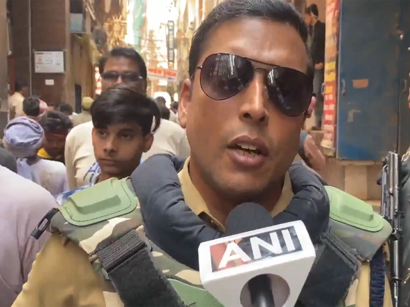 ACP Dashashwamedh, Varanasi Atul Anjan Tripathi (Photo/ANI) ACP Dashashwamedh, Varanasi Atul Anjan Tripathi (Photo/ANI)