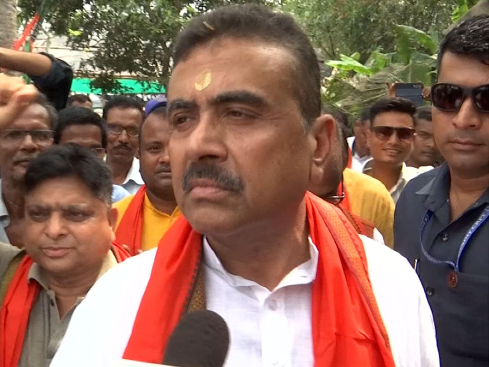 West Bengal Legislative Assembly LoP & BJP Candidate from Nandigram Assembly Constituency Suvendu Adhikari  (Photo/ANI)