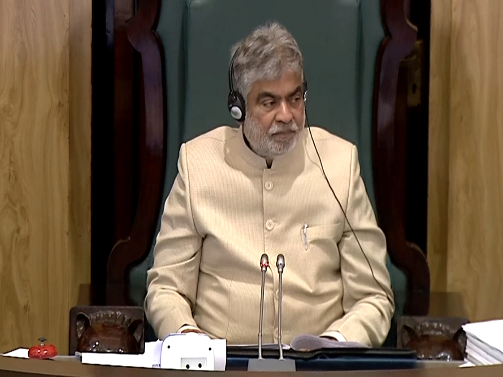 Speaker of Telangana Legislative Assembly, Gaddam Prasad Kumar (Photo/ANI) Speaker of Telangana Legislative Assembly, Gaddam Prasad Kumar (Photo/ANI)