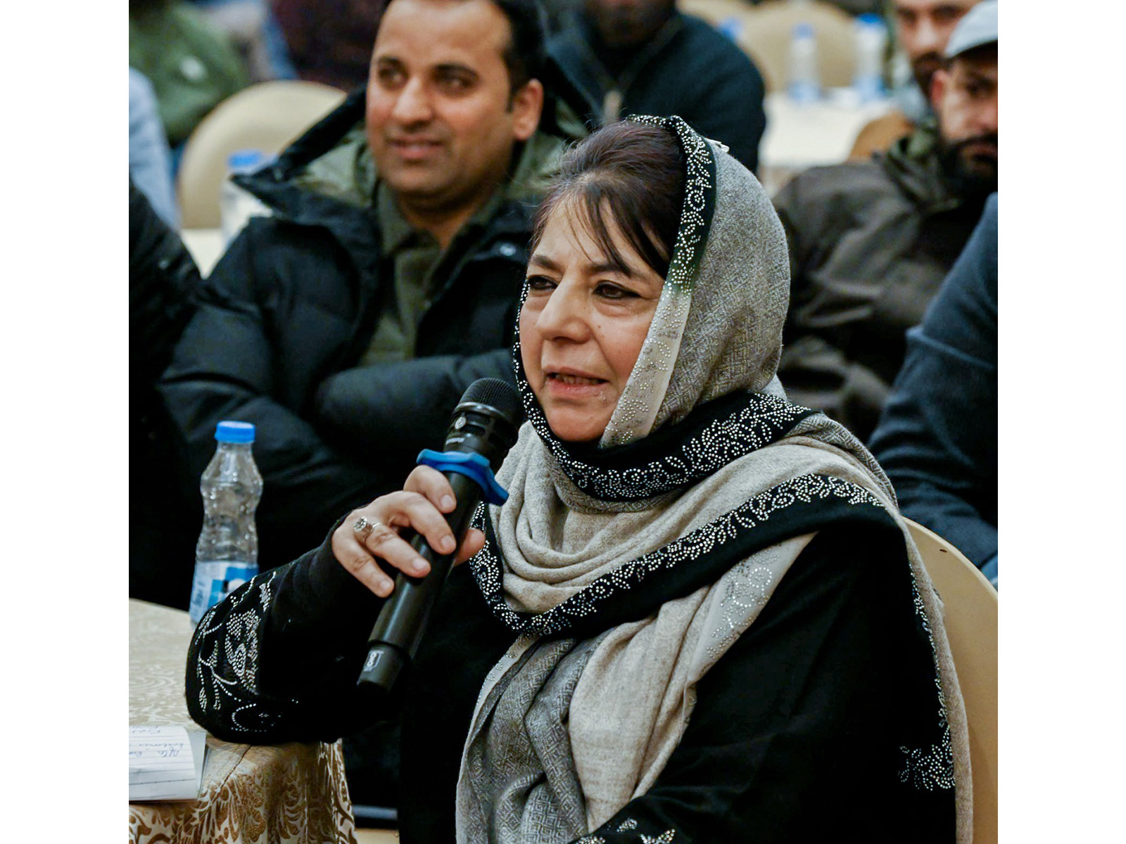 Peoples Democratic Party (PDP) Chief Mehbooba Mufti (Photo/ANI)