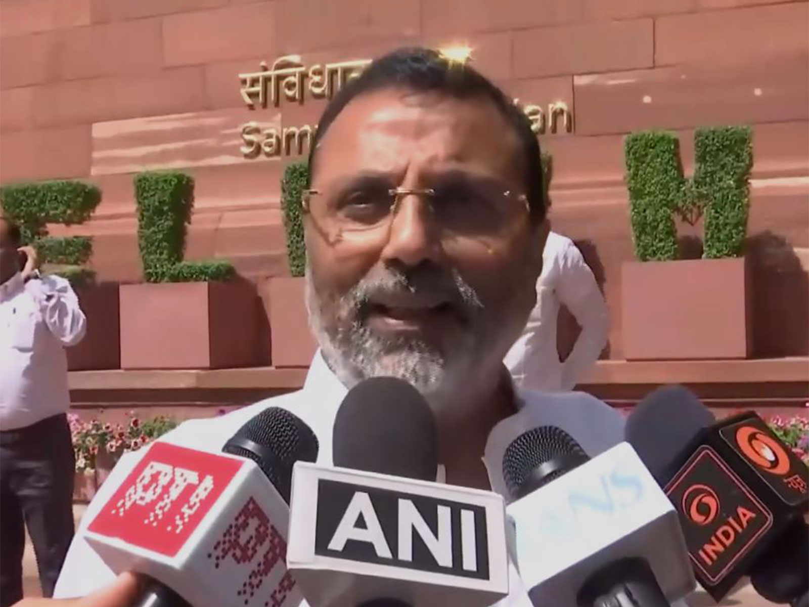 BJP MP Nishikant Dubey (Photo/ANI) BJP MP Nishikant Dubey (Photo/ANI)