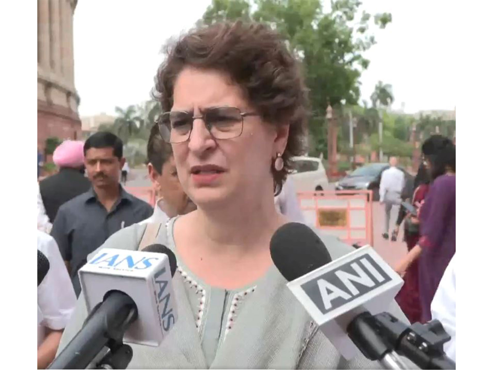 Congress MP Priyanka Gandhi Vadra (Photo/ANI) Congress MP Priyanka Gandhi Vadra (Photo/ANI)
