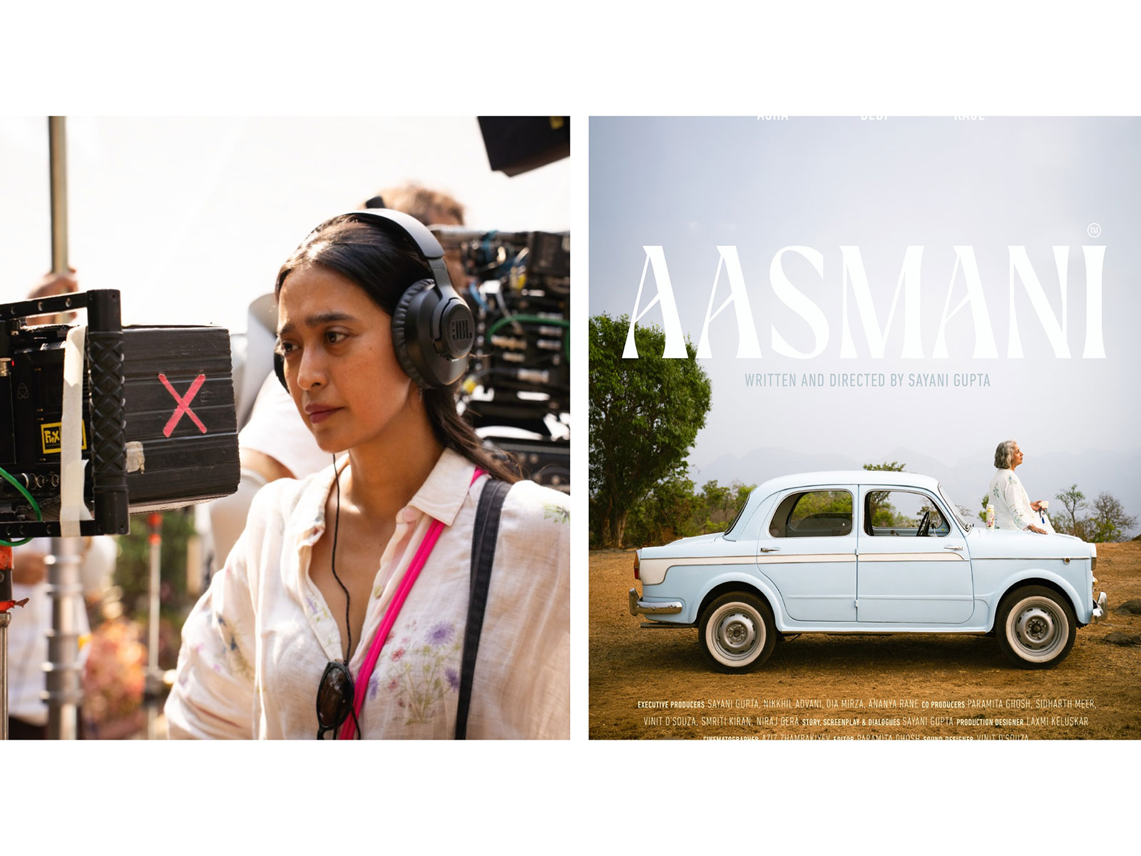 Sayani Gupta , ‘Aasmani’ (Photos/Film's team) Sayani Gupta , ‘Aasmani’ (Photos/Film's team)
