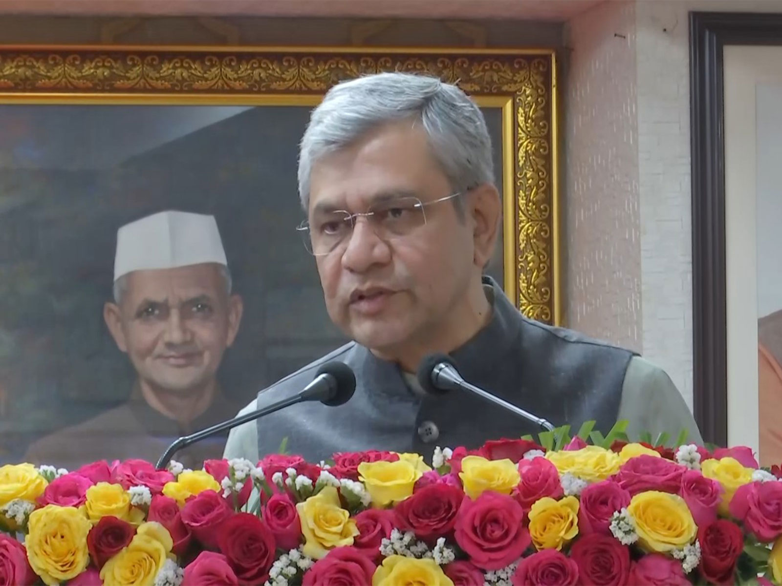 Union Minister for Railways and Electronics and IT Ashwini Vaishnaw (Photo/ANI)