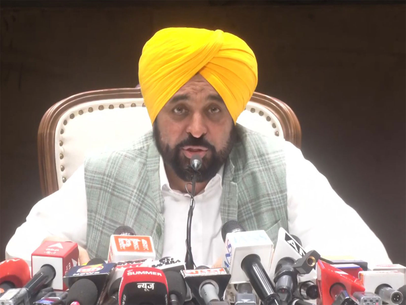 Punjab CM Bhagwant Singh Mann (Photo/ANI) Punjab CM Bhagwant Singh Mann (Photo/ANI)