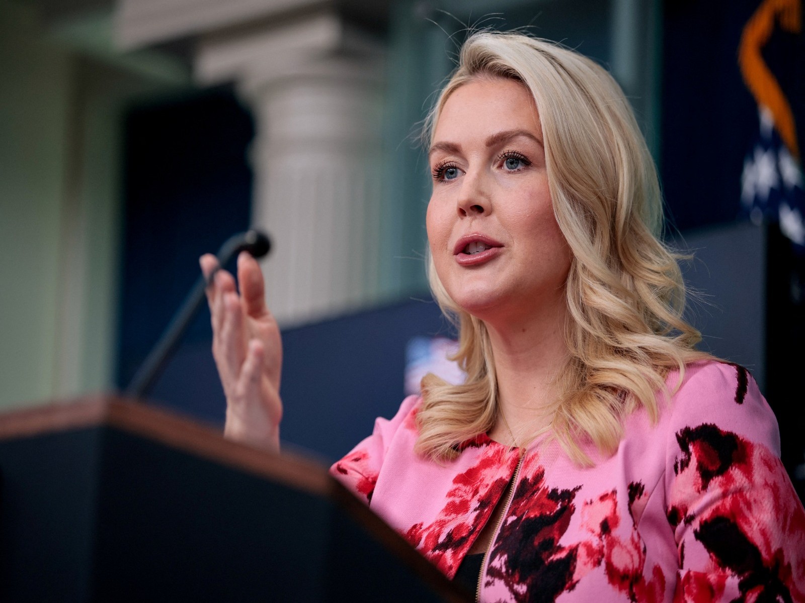 White House Press Secretary Karoline Leavitt (Photo/Reuters)