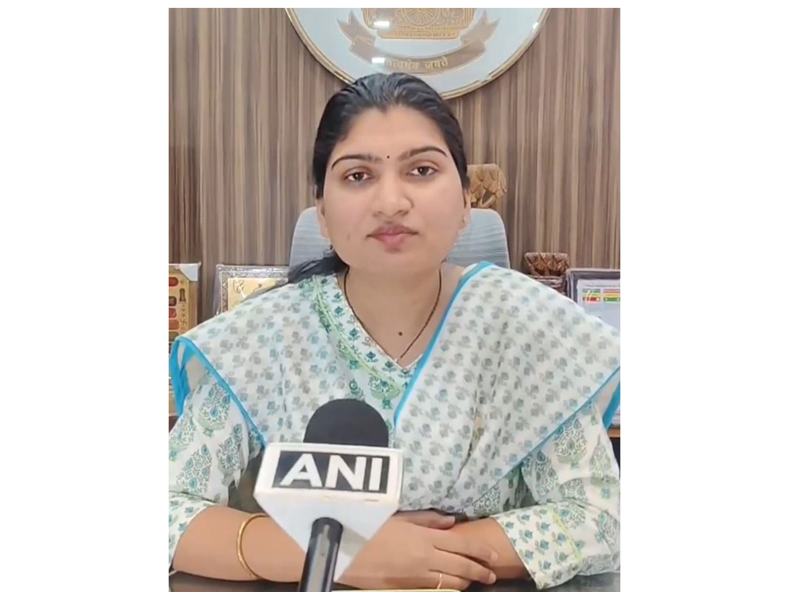 Narayanpur Collector Namrata Jain (Photo/ANI) Narayanpur Collector Namrata Jain (Photo/ANI)