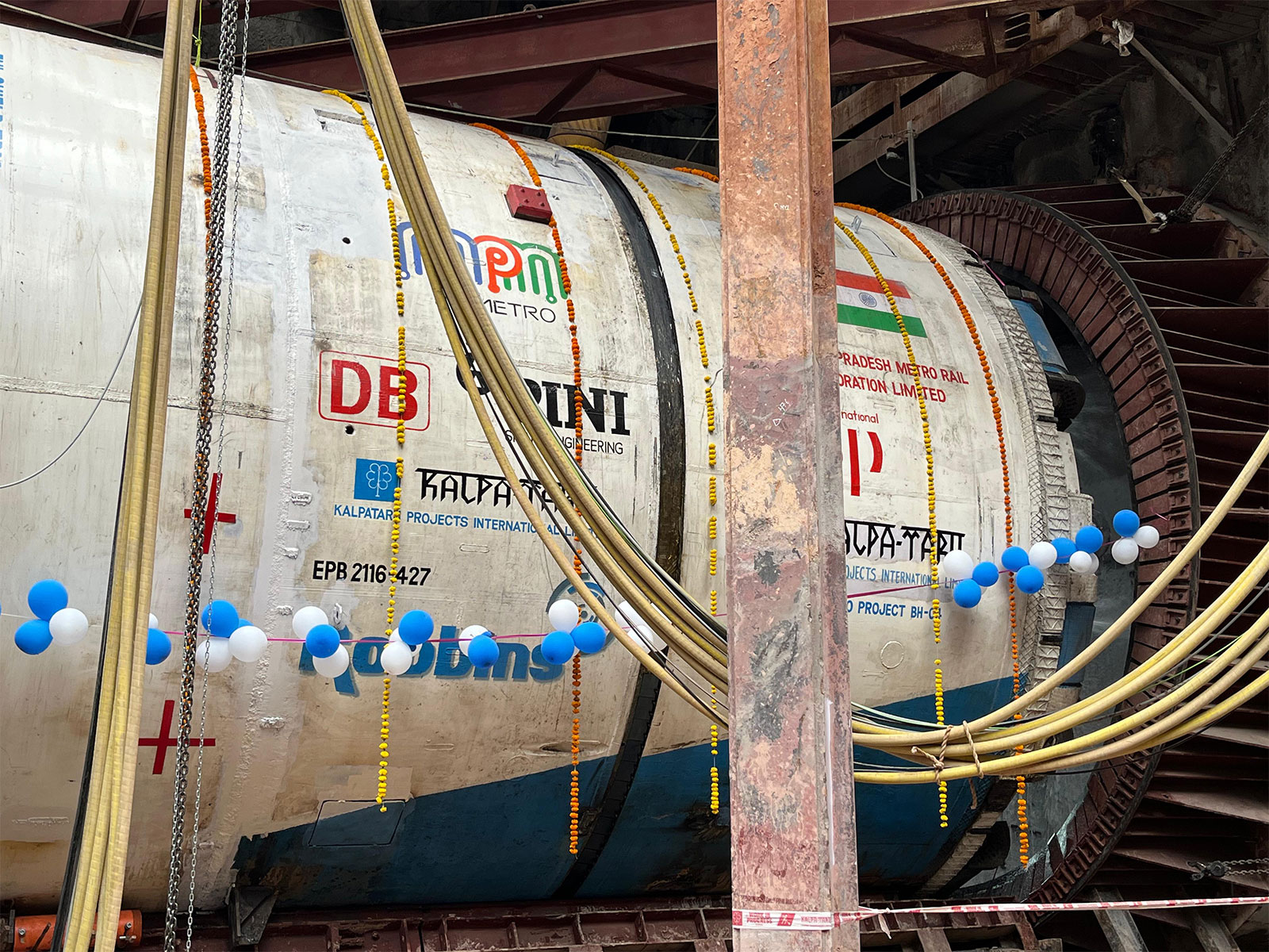 Tunnel Boring Machine (TBM) (Photo/release)
