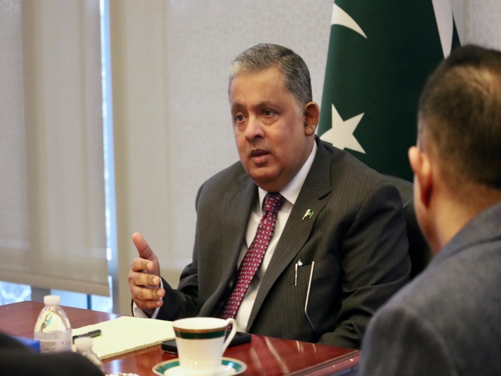 Pakistan's Ambassador to the US, Rizwan Saeed Sheikh (Photo/X/@AmbRizSaeed) Pakistan's Ambassador to the US, Rizwan Saeed Sheikh (Photo/X/@AmbRizSaeed)