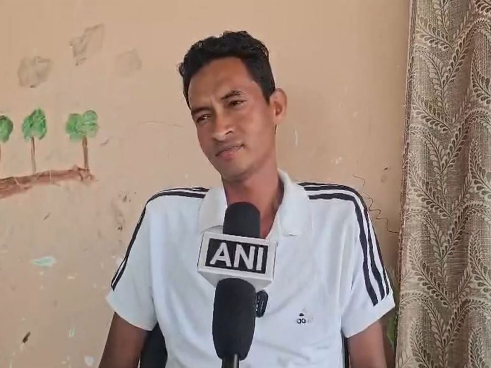 Koya Community Youth Wing District President, Ganesh Madavi (Photo/ANI)