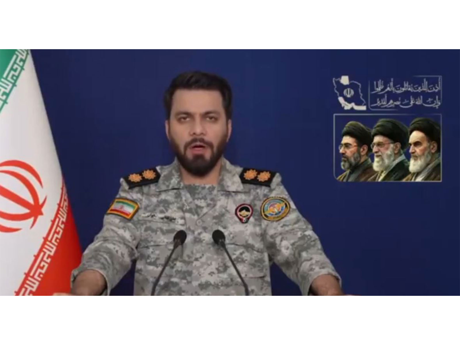 Spokesperson for the Central Khatam al-Anbiya Headquarters (Photo/Iran State Media) Spokesperson for the Central Khatam al-Anbiya Headquarters (Photo/Iran State Media)