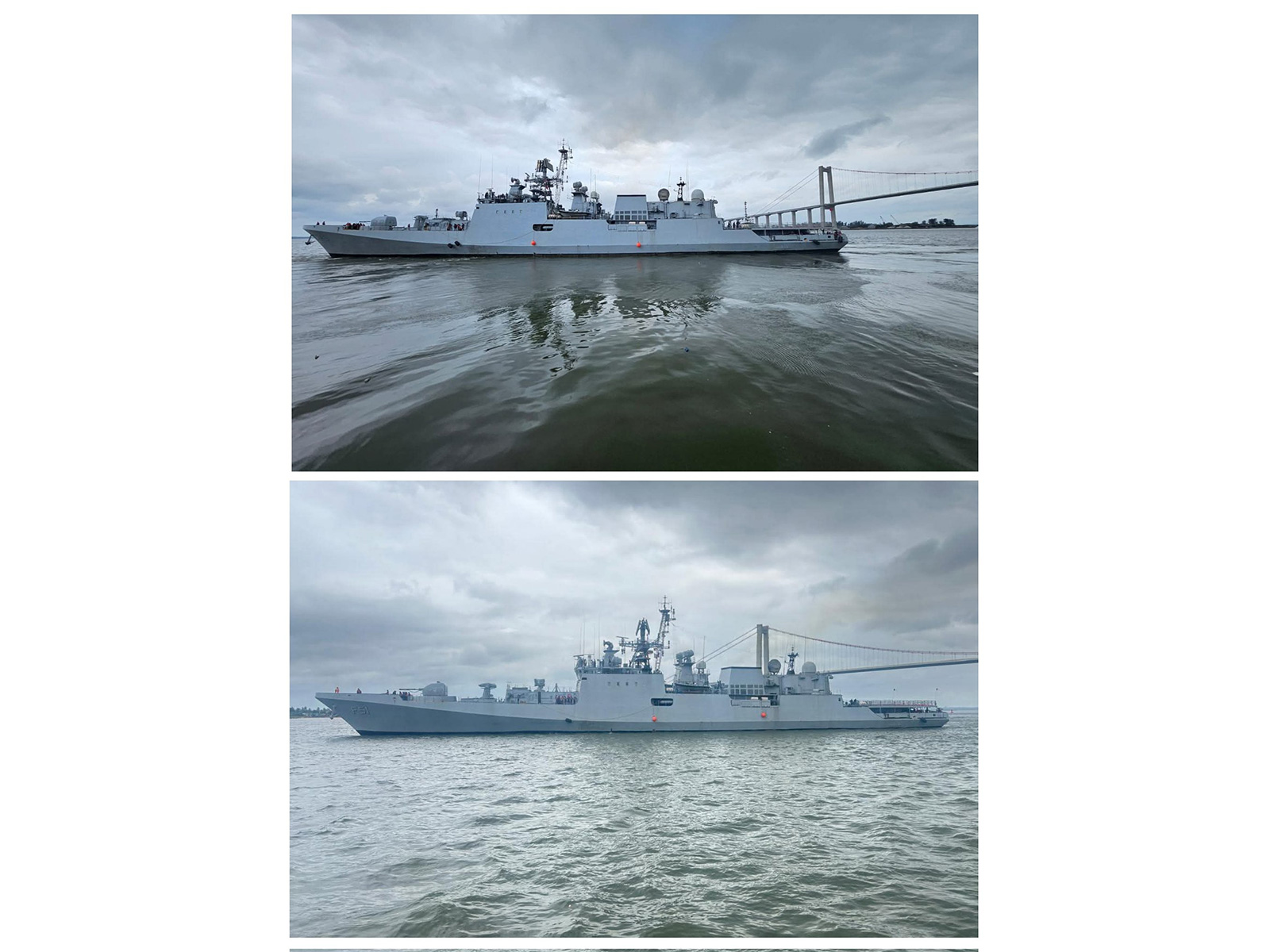 INS Trikand (Photo: X@IndiainMoz) INS Trikand (Photo: X@IndiainMoz)