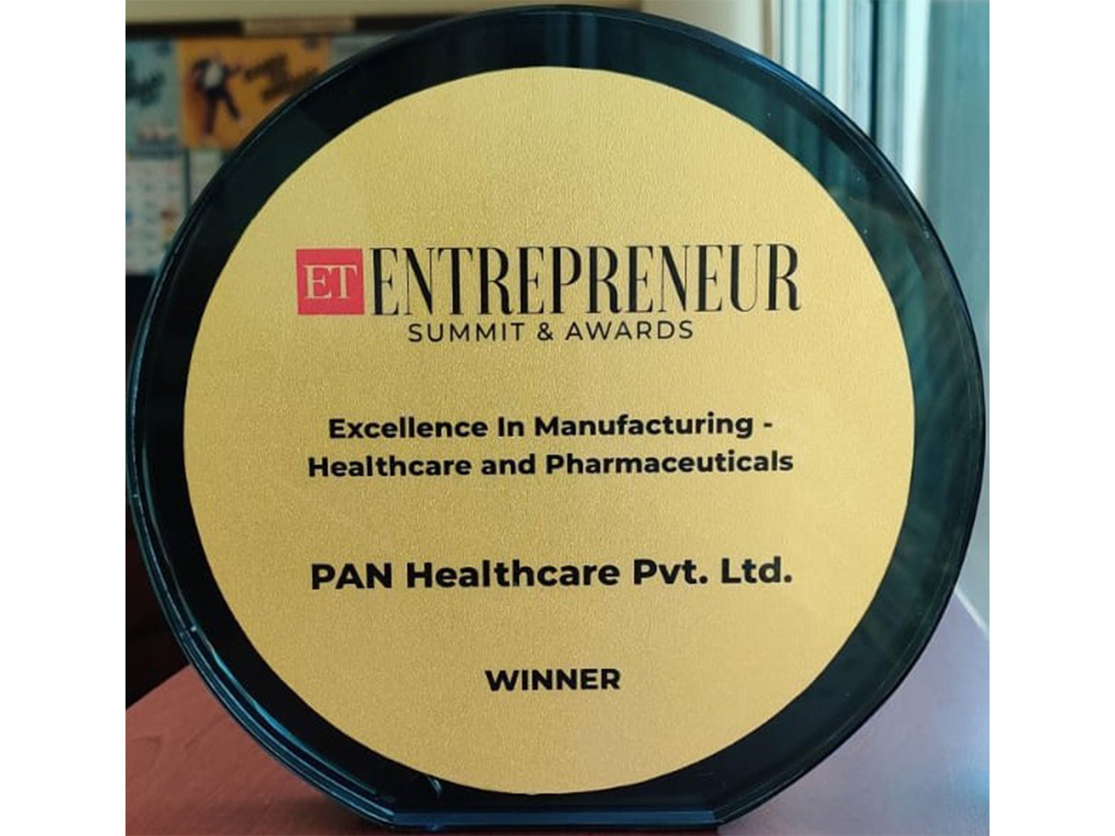 PAN Health Wins ‘Excellence in Manufacturing – Healthcare & Pharmaceuticals’ at ET Entrepreneur Awards 2026