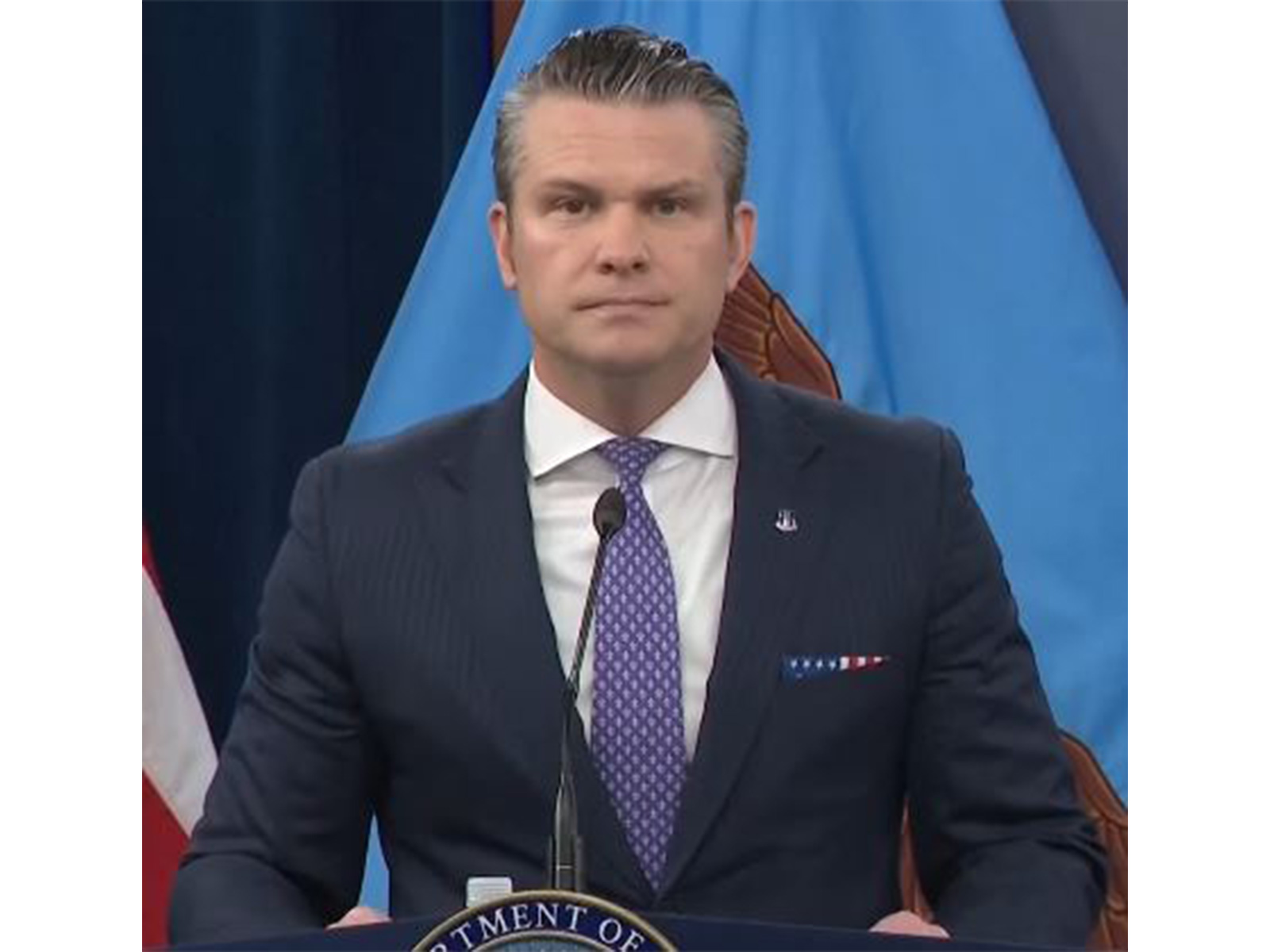 US Secretary of War Pete Hegseth (Photo/YouTube/ANI)