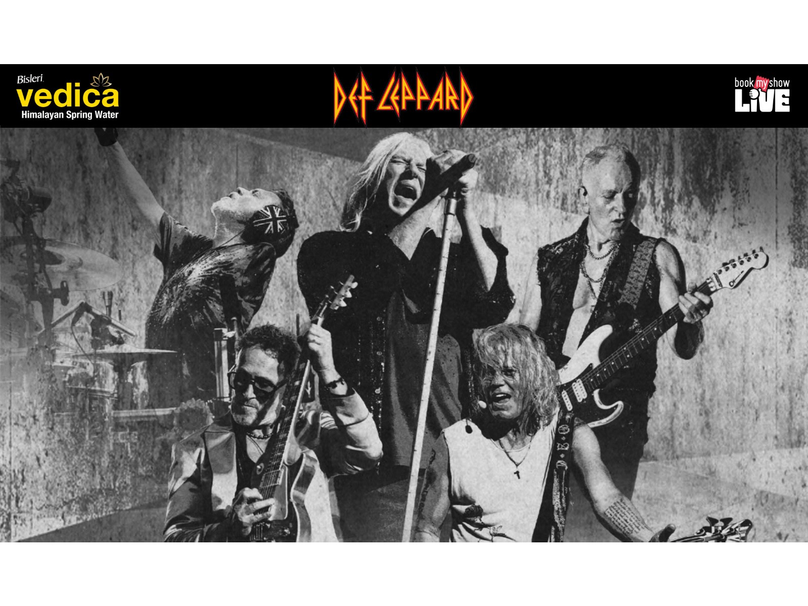 Vedica Brings Premium Hydration to Def Leppard’s India Tour Across Three Cities