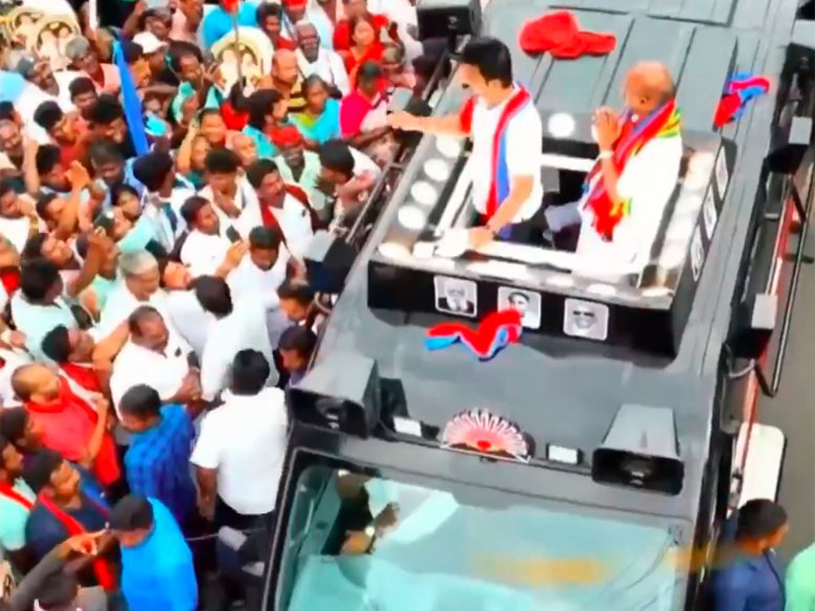 TN Dy CM Udayanidhi Stalin campaigns in Dharmapuri ahead of Assembly polls (Photo/ANI)