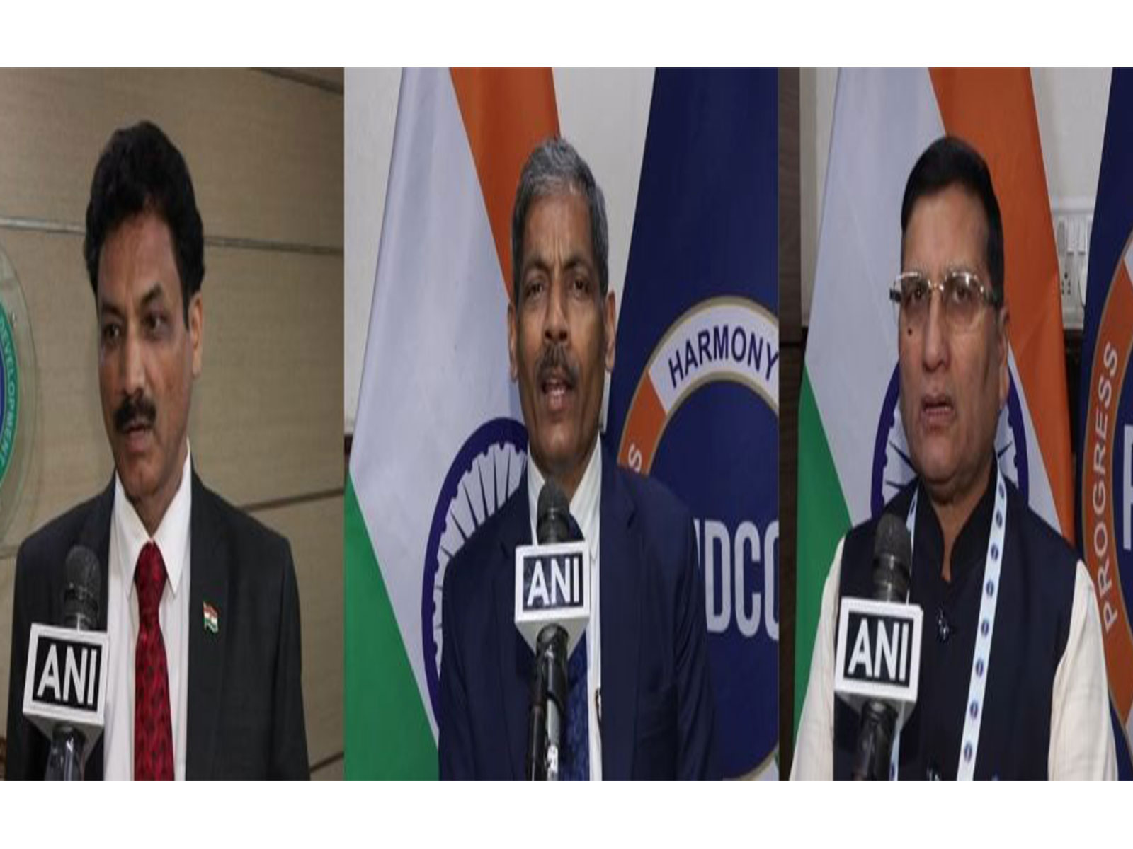 Ranjeet Mehta, Anjan Kumar Mishra, AK Tiwari (Photo/ANI)