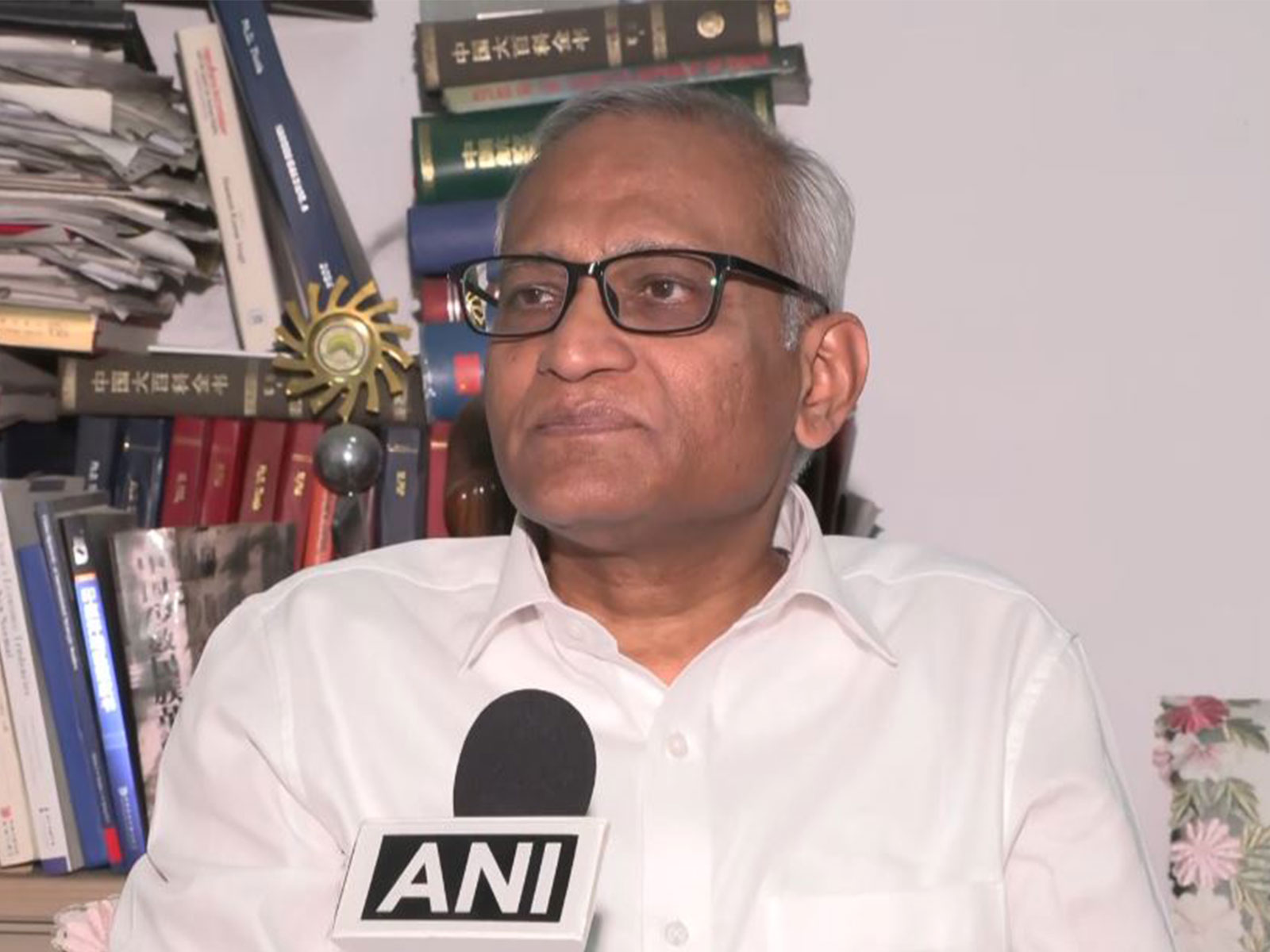 Professor Srikanth Kondapalli, Chinese Studies Expert at Jawaharlal Nehru University (JNU) (Photo/ANI)