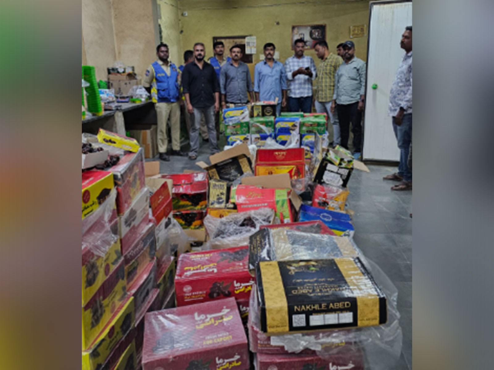 Siezed Dry-fruits (Photo/Dy. Commissioner of Police, CCS, DD, Hyderabad)