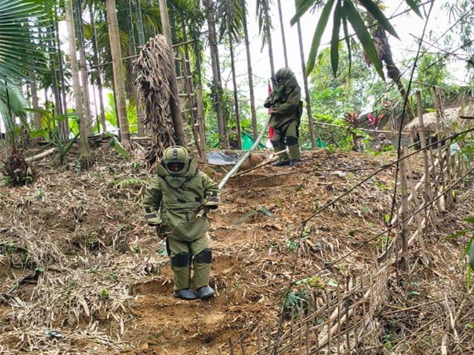 Indian Army swiftly neutrales WWII Era Uxbs in Assam (Photo/ANI)