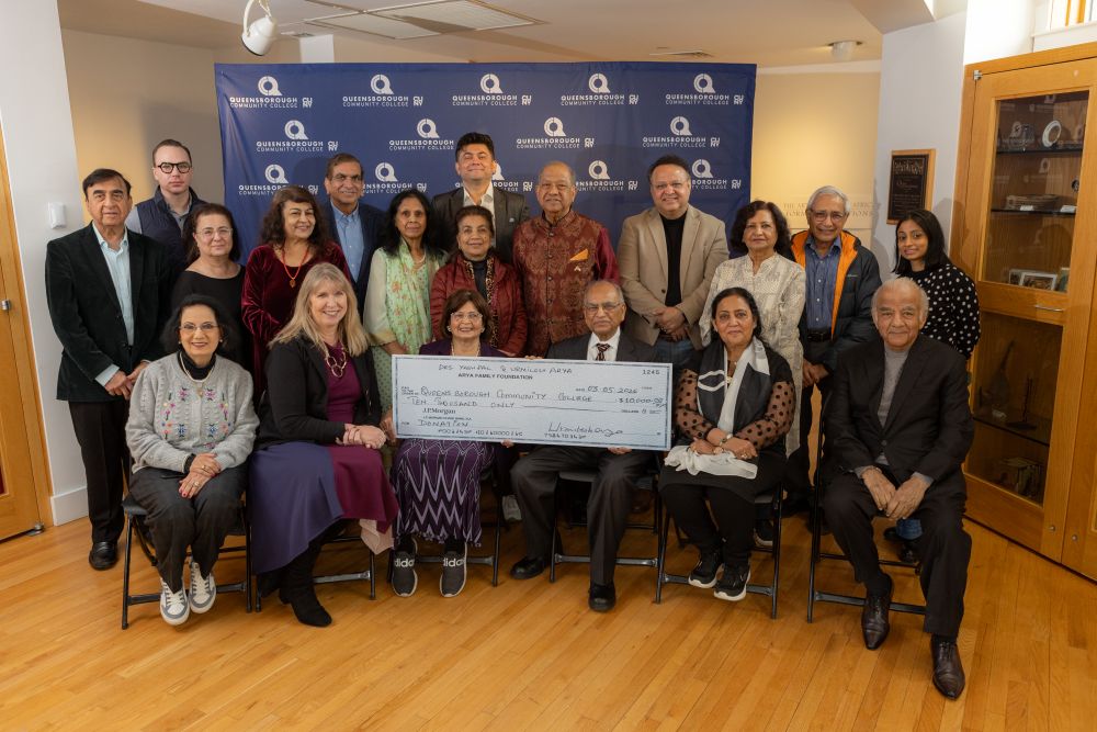 Association of Indians in America strengthens ties with Queensborough Community College